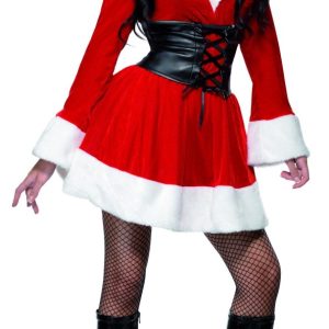 36988_A3__84879_zoom Fever Hooded Santa Costume, Red - FV36988