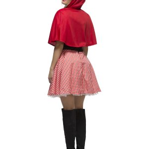 38490_B__30555_zoom Fever Red Riding Hood Costume, Red - FV38490