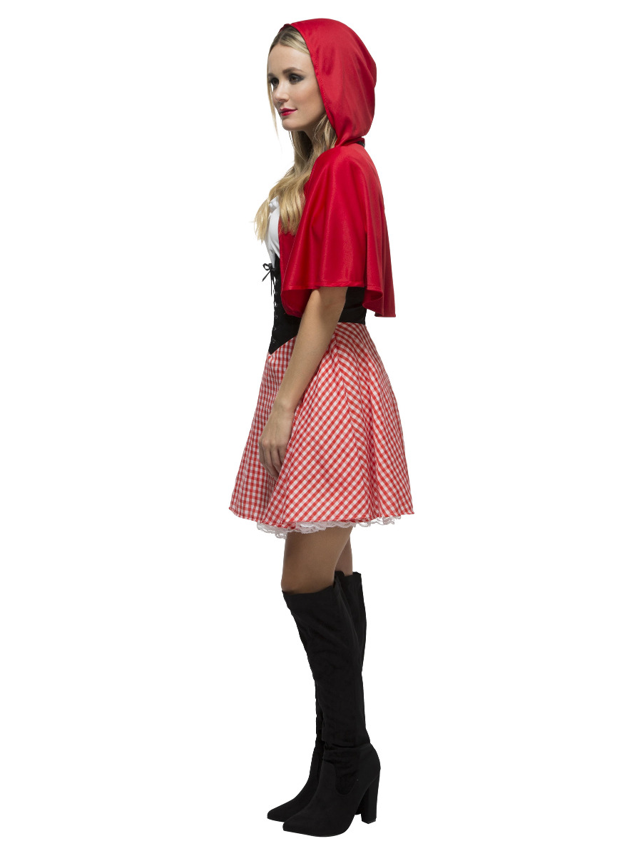 Fever Red Riding Hood Costume, Red - FV38490 - Image 2