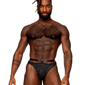 415-284BK__24356_zoom Malepower - Strap Thong - MP415284