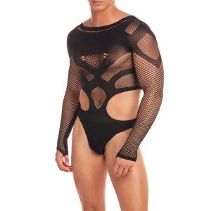 42003-BLK__28308_zoom Rainbow Party - Out Of Orbit Bodysuit - RP42003