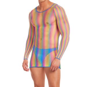 42006-RNBW__70488_zoom Rainbow Party - Pride Drip Two Piece Set - RP42006