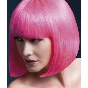42565__03289_zoom Fever Elise Wig, Neon Pink - FV42565