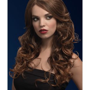 43537__75456_zoom Fever Nicole Wig, Light Brown - FV43537