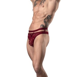 446-289BN_ALT__74730_zoom Malepower - Cut Out Strappy Thong - MP446289