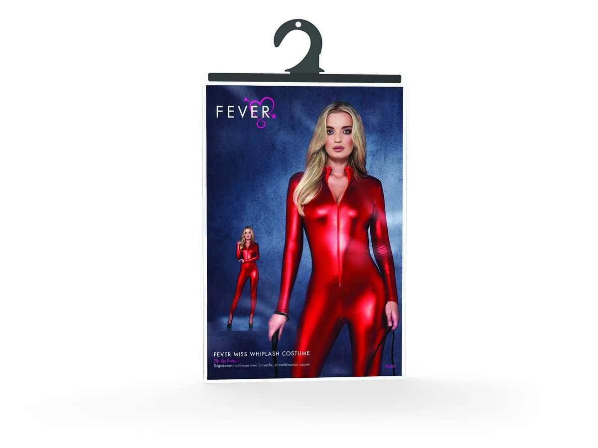 Fever Miss Whiplash Costume, Red - FV48688 - Image 4
