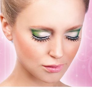 494_edit__71241_zoom Black-White Rhinestone Eyelashes - BE494