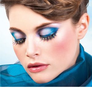 533_edit__32351_zoom Multi-Colored Rhinestone Eyelashes - BE533