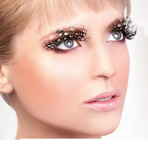 607_edit__53481_zoom Brown Feather Eyelashes - BE607