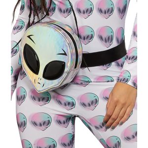61160_A1__14145_zoom Fever Holographic Alien Bum Bag - FV61160