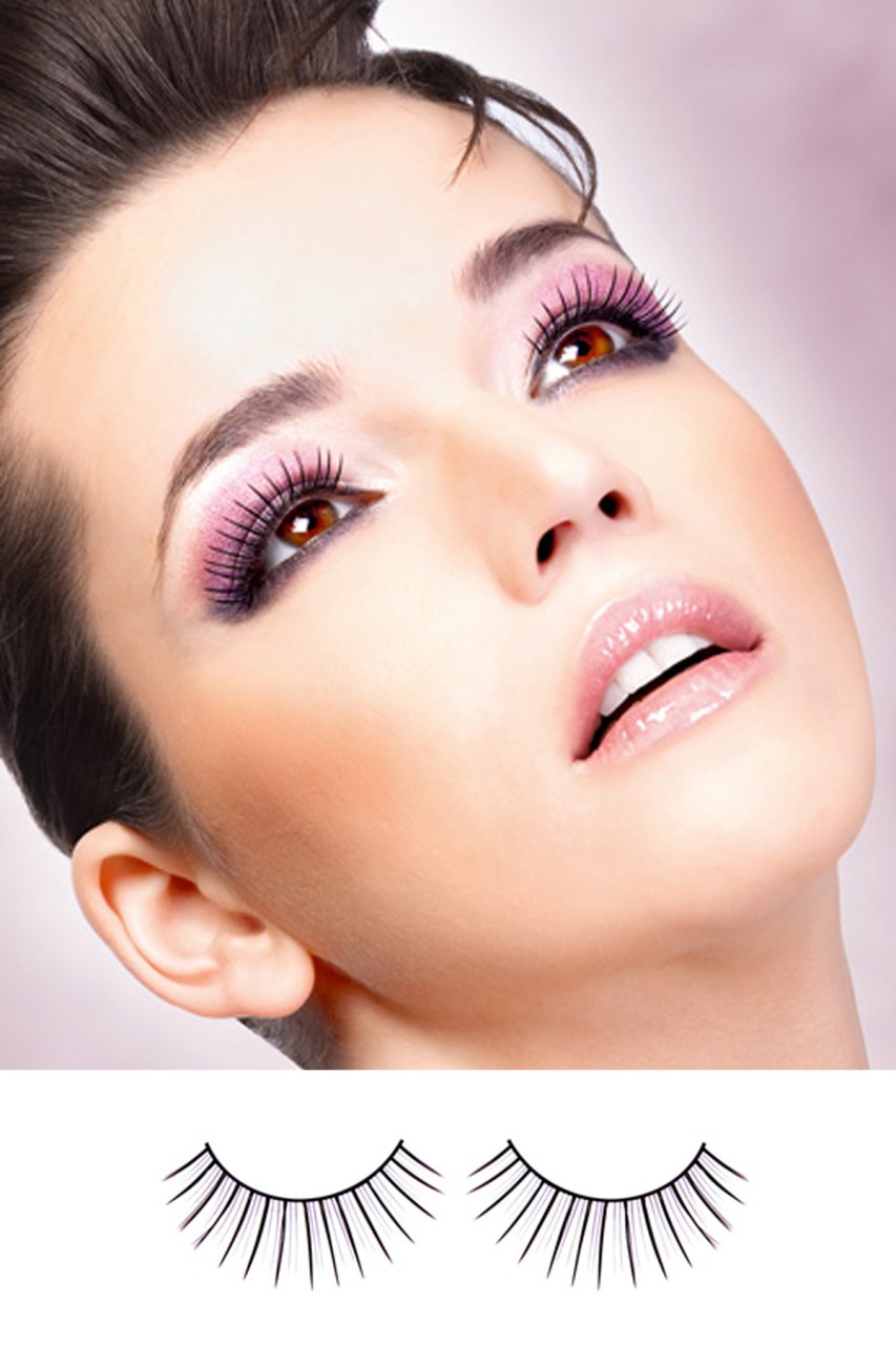 Black Deluxe Eyelashes - BE671