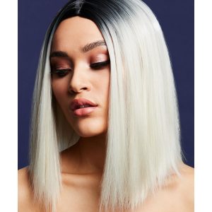 Fever Kylie Wig, Two Toned Blend, Ice Blonde - FV72064