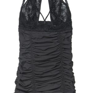 7229-lf__07512_zoom Coquette - Chemise With Ruched Skirt - CQ7229
