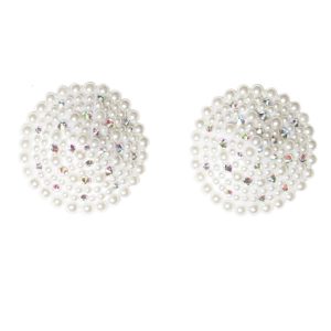 7256-lf__32790_zoom Coquette - Pasties - Pearl And Rhinestone - CQ7256