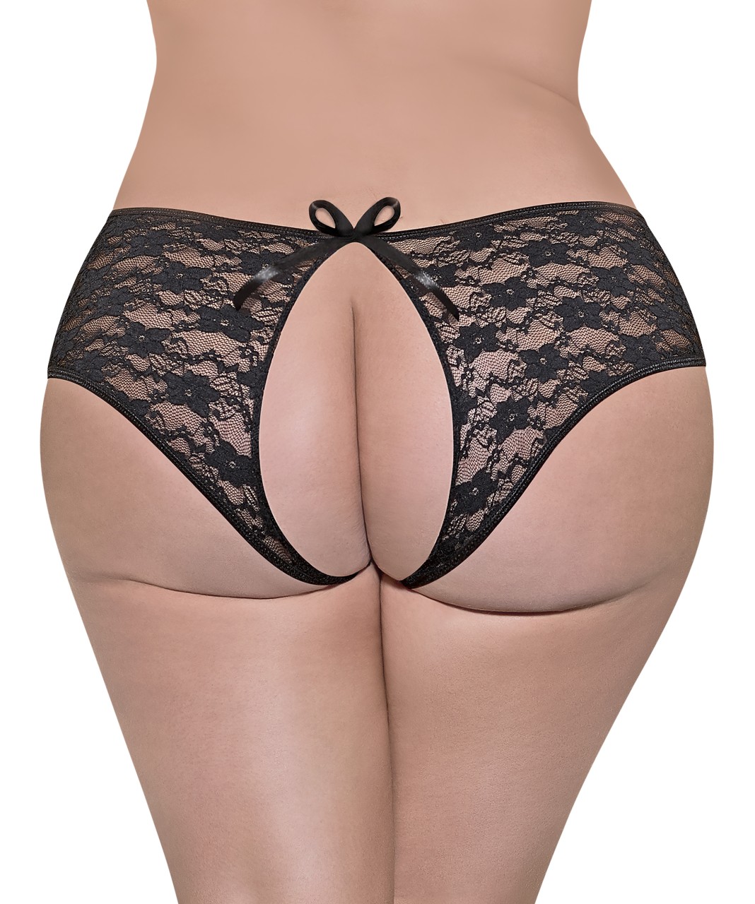 Exposed - Lace Split Back Boy Short - MSB303 - Image 3