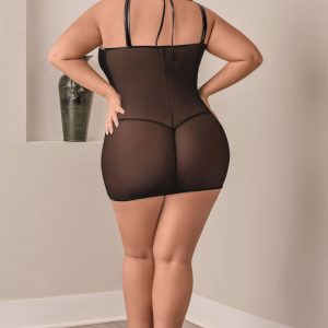 B576BLK_Back_QS__76414_zoom Strappy Chemise & G-String - MSB576