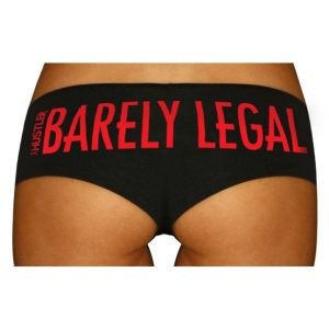 HSP-06_003_01__83516_zoom Hustler Screen Print Panties - Barely Legal - HSP-06