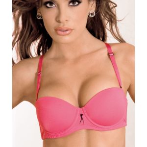 HU22113_PNK_01__24722_zoom Hustler Maximum Cleavage 5 Way Bra - HU22113