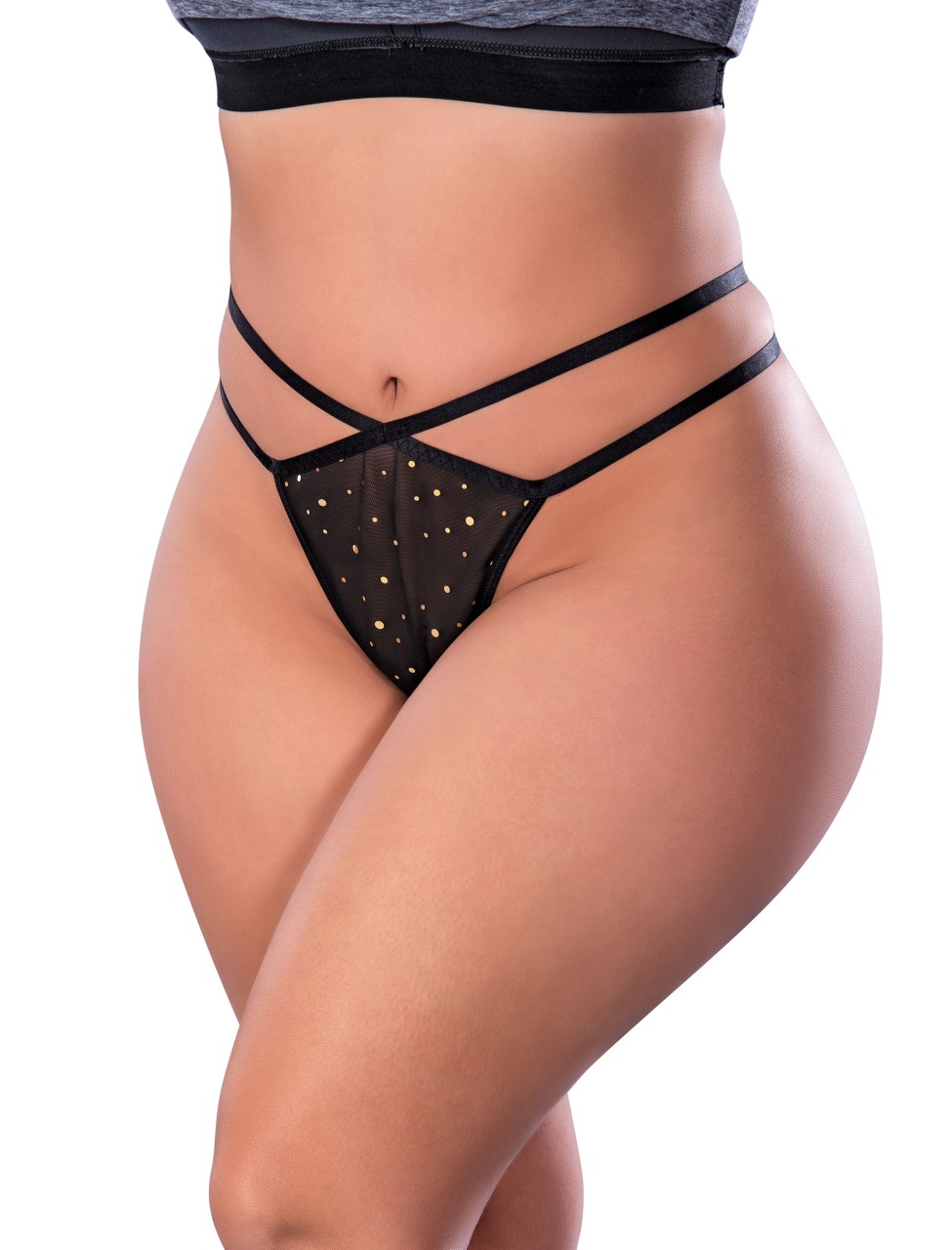 Exposed - Split Crotch Thong - MSP414 - Image 2