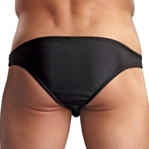 PAK871BK_Back__10847_zoom Brazilian Pouch Bikini - MPPAK871