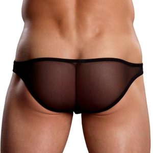 Pak881BK_Back__14852_zoom Brazilian Pouch Bikini - MPPAK881